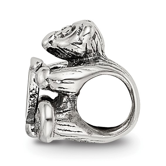 Sterling Silver Reflections Kids Letter I Bead