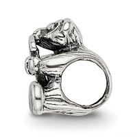 Sterling Silver Reflections Kids Letter J Bead view 2