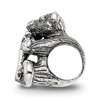 Sterling Silver Reflections Kids Letter K Bead view 2