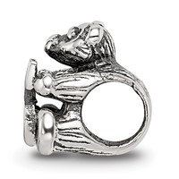Sterling Silver Reflections Kids Letter S Bead view 2