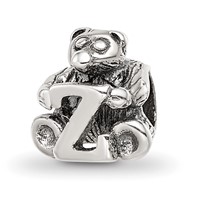 Sterling Silver Reflections Kids Letter Z Bead view 1
