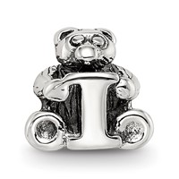 Sterling Silver Reflections Kids Letter I Bead view 3