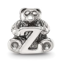Sterling Silver Reflections Kids Letter Z Bead view 3