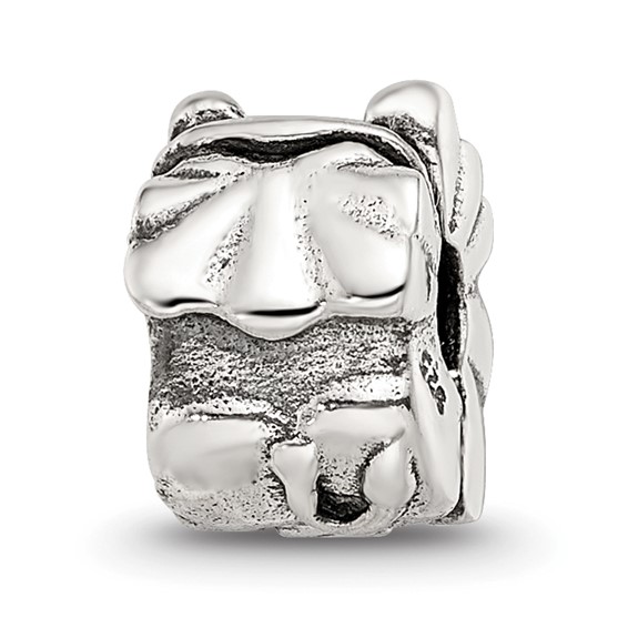 Sterling Silver Reflections Kids Lion Clip Bead