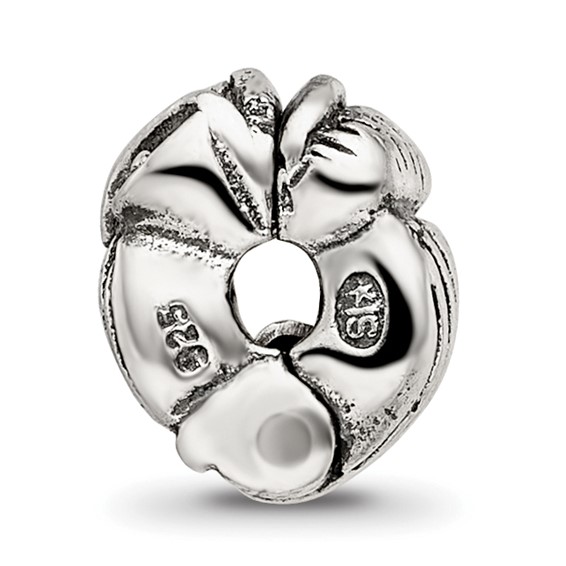 Sterling Silver Reflections Kids Owl Clip Bead