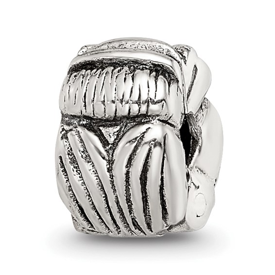 Sterling Silver Reflections Kids Owl Clip Bead