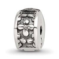 Sterling Silver Reflections Kids Floral Clip Bead view 1