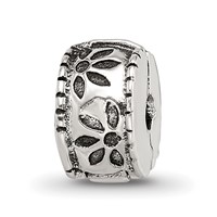 Sterling Silver Reflections Kids Floral Clip Bead view 1