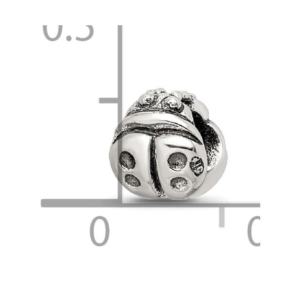 Sterling Silver Reflections Kids Ladybug Bead