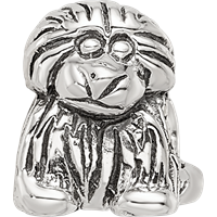 Sterling Silver Reflections Kids Puppy Bead view 4