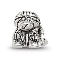 Sterling Silver Reflections Kids Puppy Bead view 1
