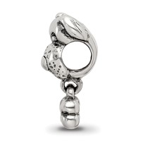 Sterling Silver Reflections Kids Dog & Bone Bead view 2