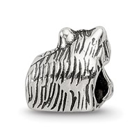 Sterling Silver Reflections Kids Kitten Bead view 5