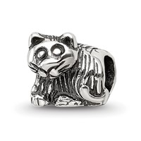 Sterling Silver Reflections Kids Kitten Bead view 1