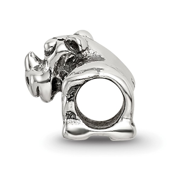 Sterling Silver Reflections Kids Rhino Bead
