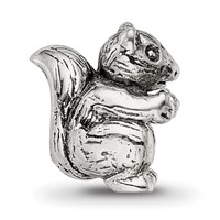 Sterling Silver Reflections Kids Squirrel Bead view 3