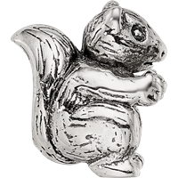 Sterling Silver Reflections Kids Squirrel Bead view 4