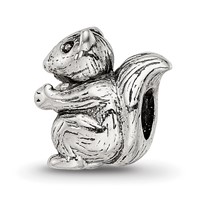 Sterling Silver Reflections Kids Squirrel Bead view 5