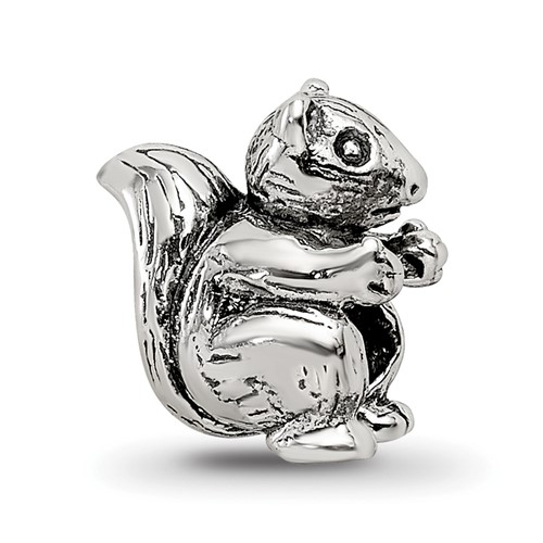 Sterling Silver Reflections Kids Squirrel Bead