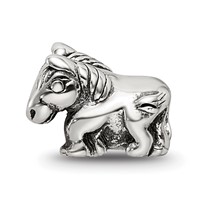 Sterling Silver Reflections Kids Horse Bead view 3