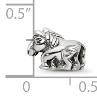 Sterling Silver Reflections Kids Horse Bead view 4