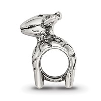 Sterling Silver Reflections Kids Giraffe Bead view 2