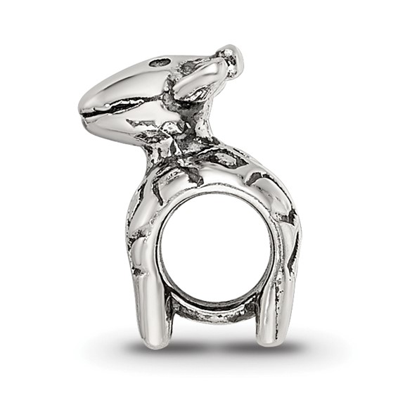 Sterling Silver Reflections Kids Giraffe Bead
