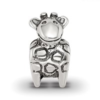 Sterling Silver Reflections Kids Giraffe Bead view 3