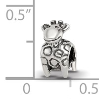 Sterling Silver Reflections Kids Giraffe Bead view 4