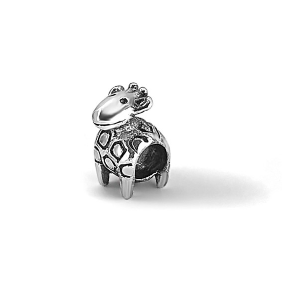 Sterling Silver Reflections Kids Giraffe Bead