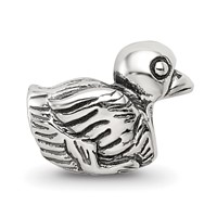 Sterling Silver Reflections Kids Duck Bead view 3