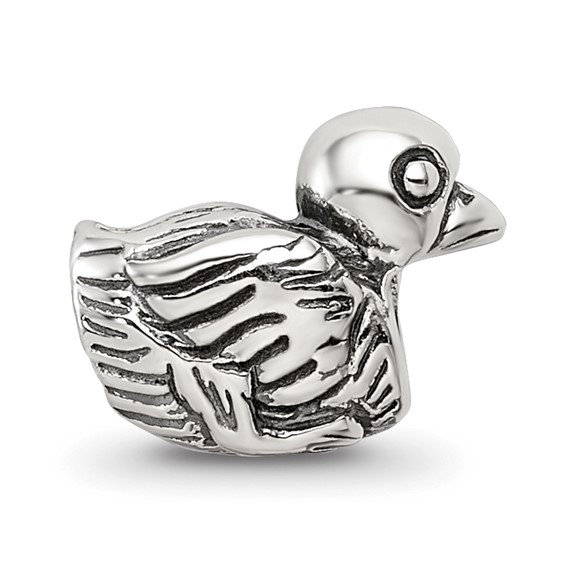 Sterling Silver Reflections Kids Duck Bead