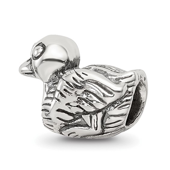 Sterling Silver Reflections Kids Duck Bead