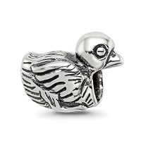 Sterling Silver Reflections Kids Duck Bead view 1
