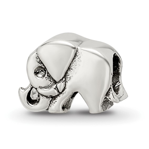 Sterling Silver Reflections Kids Elephant Bead