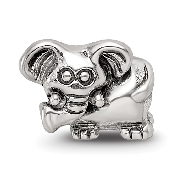 Sterling Silver Reflections Kids Elephant Bead