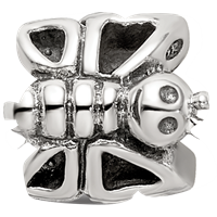 Sterling Silver Reflections Kids Butterfly Bead view 4