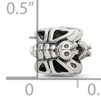 Sterling Silver Reflections Kids Butterfly Bead view 5