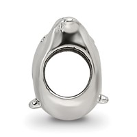 Sterling Silver Reflections Kids Whale Bead view 2