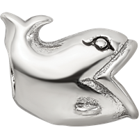 Sterling Silver Reflections Kids Whale Bead view 4