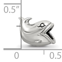 Sterling Silver Reflections Kids Whale Bead view 5