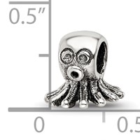 Sterling Silver Reflections Kids Octopus Bead view 4