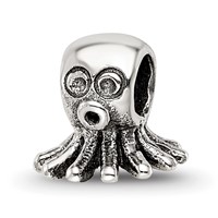 Sterling Silver Reflections Kids Octopus Bead view 1