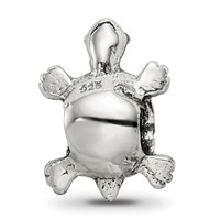 Sterling Silver Reflections Kids Turtle Bead view 5
