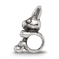 Sterling Silver Reflections Kids Bunny Bead view 2