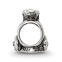 Sterling Silver Reflections Kids Train Bead view 2
