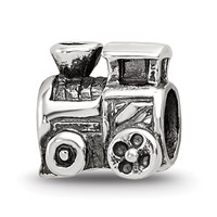Sterling Silver Reflections Kids Train Bead view 5