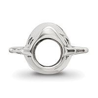 Sterling Silver Reflections Kids Airplane Bead view 2