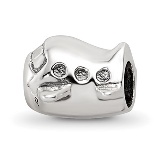 Sterling Silver Reflections Kids Airplane Bead
