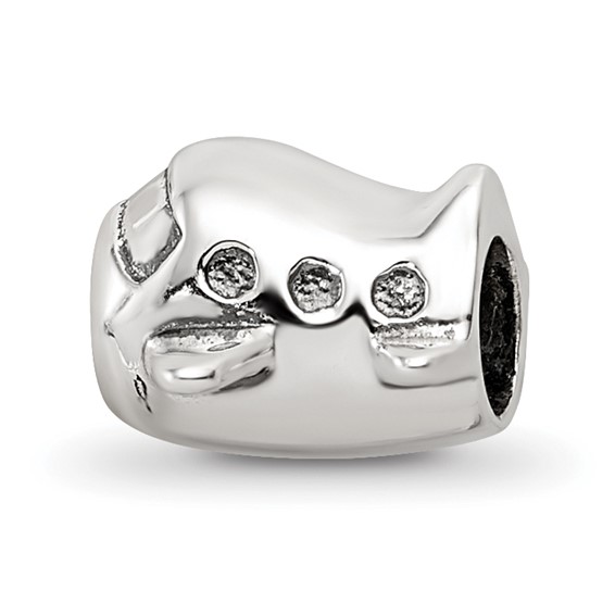 Sterling Silver Reflections Kids Airplane Bead